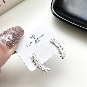 Brinco Ear Cuff Princess Prata 925