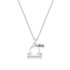 Colar Signo Libra Prata 925