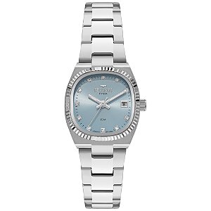 Relógio Technos Feminino Analógico Aço Inox Prata Coleção Riviera GL12AA/1A
