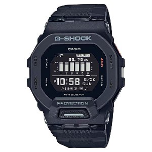Relógio Casio G-Shock GBD-200-1DR Preto Bluetooth