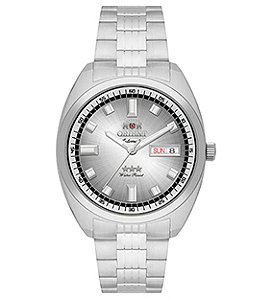 Relógio Orient Masculino Analógico Automático Aço Prata Mostrador Claro YN6SS004 S1SX