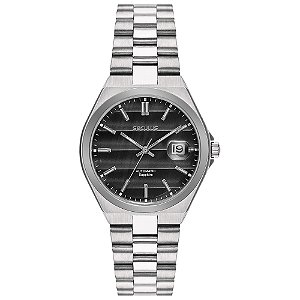 Relógio Seculus Masculino Automático Black Miyota Safira Bracelete Integrado 40mm 77313G0SVNA1