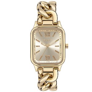 Relógio Euro Feminino Analógico Dourado Coleção Snake Textura EU2035ZAM5D