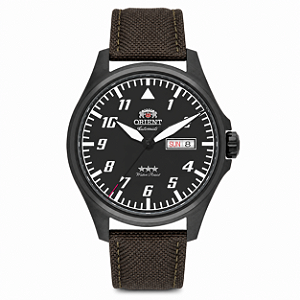 Relógio Orient Masculino Automático Sport Air Aviador Preto YN6PN010 P2EX
