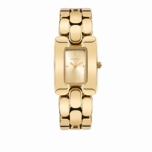 Relógio Euro Feminino Analógico Dourado Coleção Snake Textura EU2035ZAM5D