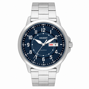 Relógio Orient Masculino SolarTech Aço Inox 42mm MBSS1508D2SX