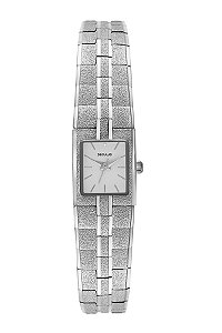 Relógio Seculus Feminino Mini Prateado Estilo Bracelete 16mm 39000L0SVNB2