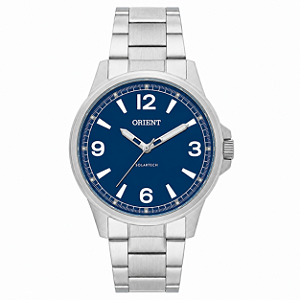 Relógio Orient Masculino Solar MBSS0019D2SX Azul Oyster 40mm