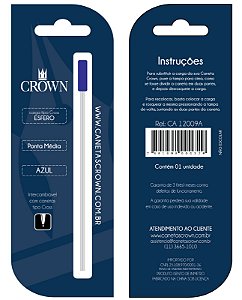 CARGA CROWN ESFEROGRAFICA TIPO CROSS