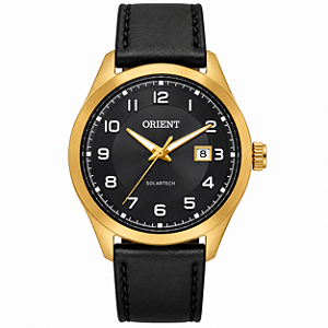 Relógio Orient Masculino Solartech Couro MGSC1019G2PX