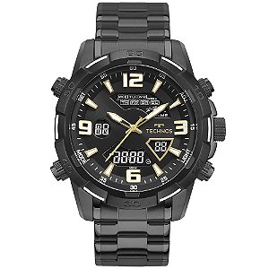 Relógio Technos Masculino Ana-Digi All Black W23305ADB1P