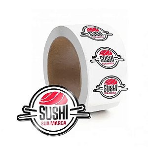 Rótulos e Adesivos Vinil - Bobinas 1000 Unidades   Cód 7484