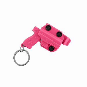 Chaveiro Holster Bélica - Rosa