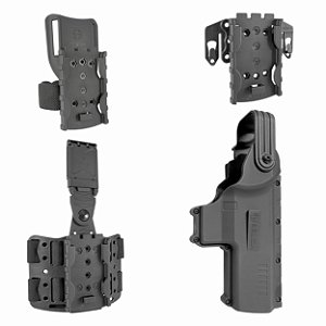 Kit H3 Speed Mid-Ride Bélica - Preto