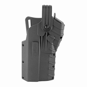 Coldre G5F Mid-Ride Bélica - COM Protetor de Red Dot - Preto