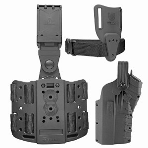 Combo G5F Mid-Ride Bélica - Preto