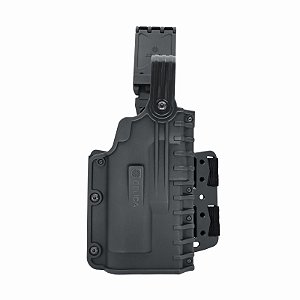 Coldre BLACK OPS G22 Gen5 Bélica - Coxa - Preto
