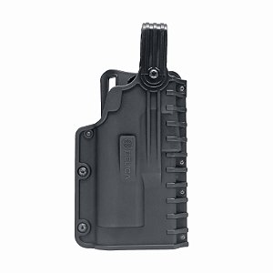Coldre BLACK OPS G22 Gen5 Bélica - Mid-Ride - Preto