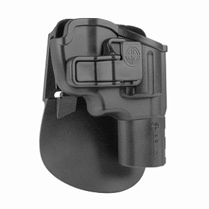 Coldre Revólver 5T Bélica - Cintura/Paddle - Preto