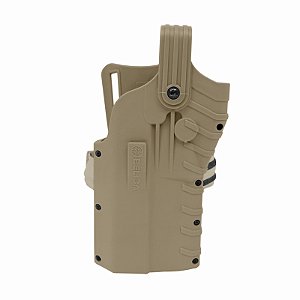 Coldre G5F Mid-Ride Bélica - SEM Protetor de Red Dot - Coyote