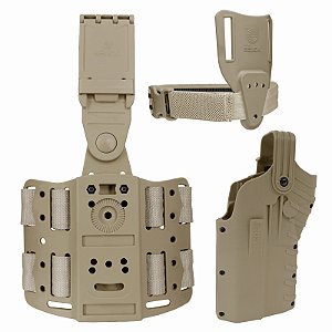 Combo G5F Mid-Ride Bélica - SEM Protetor de Red Dot - Coyote