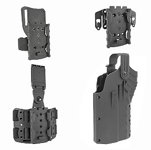 Kit G5F Speed Mid-Ride Bélica - SEM Protetor de Red Dot - Preto