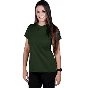Camiseta Feminina Soldier Verde Bélica