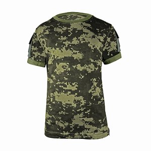 Camiseta Infantil Bélica - Ranger Kids Camuflada Digital Pântano