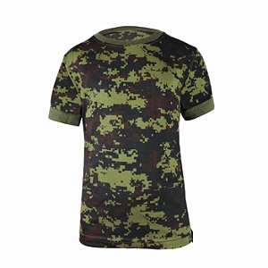Camiseta Infantil Bélica - Soldier Kids Camuflada Digital Argila