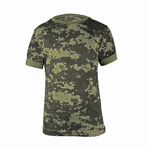Camiseta Infantil Bélica - Soldier Kids Camuflada Digital Pântano