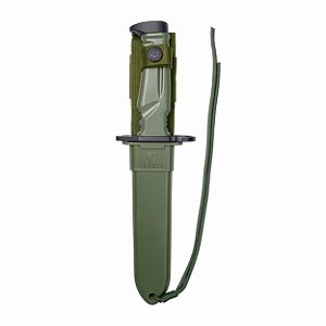 Faca Baioneta M9 Bélica Militar - Cabo em Polímero - Bainha Verde