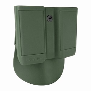 Porta Carregador Duplo Paddle Bélica - Verde