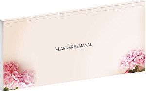 PLANNER SEMANAL-FLORAL ROSA
