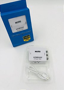 Adaptador Conversor de Hdmi para Rca Av