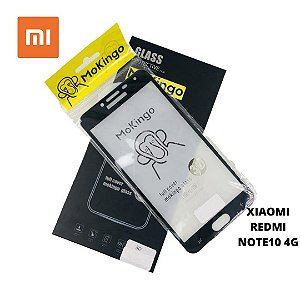 Película 3D Xiaomi Redmi Note 10 4G (mínimo 3 peças)