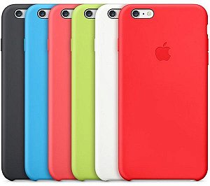 Capa de Silicone Iphone 6S Plus - Assistência Curitiba