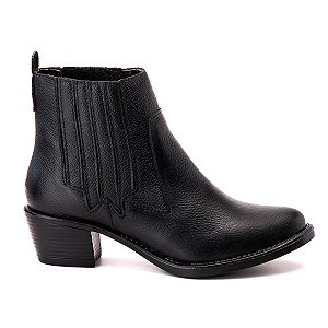 Bota Cano Curto Campero Básic Preta 0791