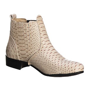 Botina Feminina Anaconda Gelo REf 1100