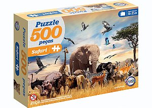 Puzzle 500 Peças - Safari