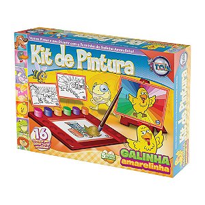 Kit Pintura da Galinha Amarelinha