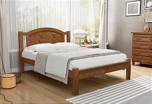 cama casal resistente de madeira - Grécia
