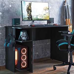 Mesa de computador Gamer - preto