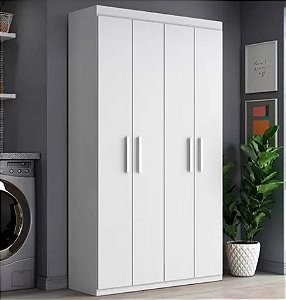 Armário Multiuso Melbourne Com 4 Portas - Branco