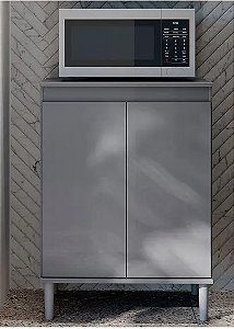 BALCAO P/ MICROONDAS EJ CINZA