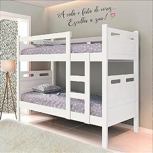 BELICHE JASPE 100% MDF BRANCO