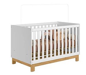 BERÇO MINI CAMA Q ENCANTO SLIM AMERICANO BRANCO