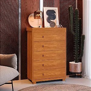 Comoda PARIS 5 gavetas NATURA