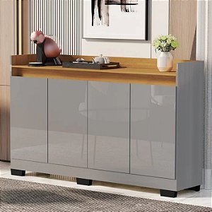BUFFET REAL 04 PTS CINZA/MEL
