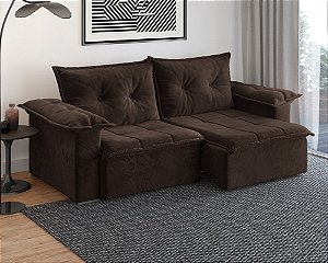 Sofá BARCELONA Luxo MARROM