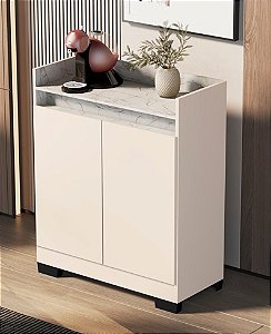 BUFFET REAL 02 PTS Off White / branco